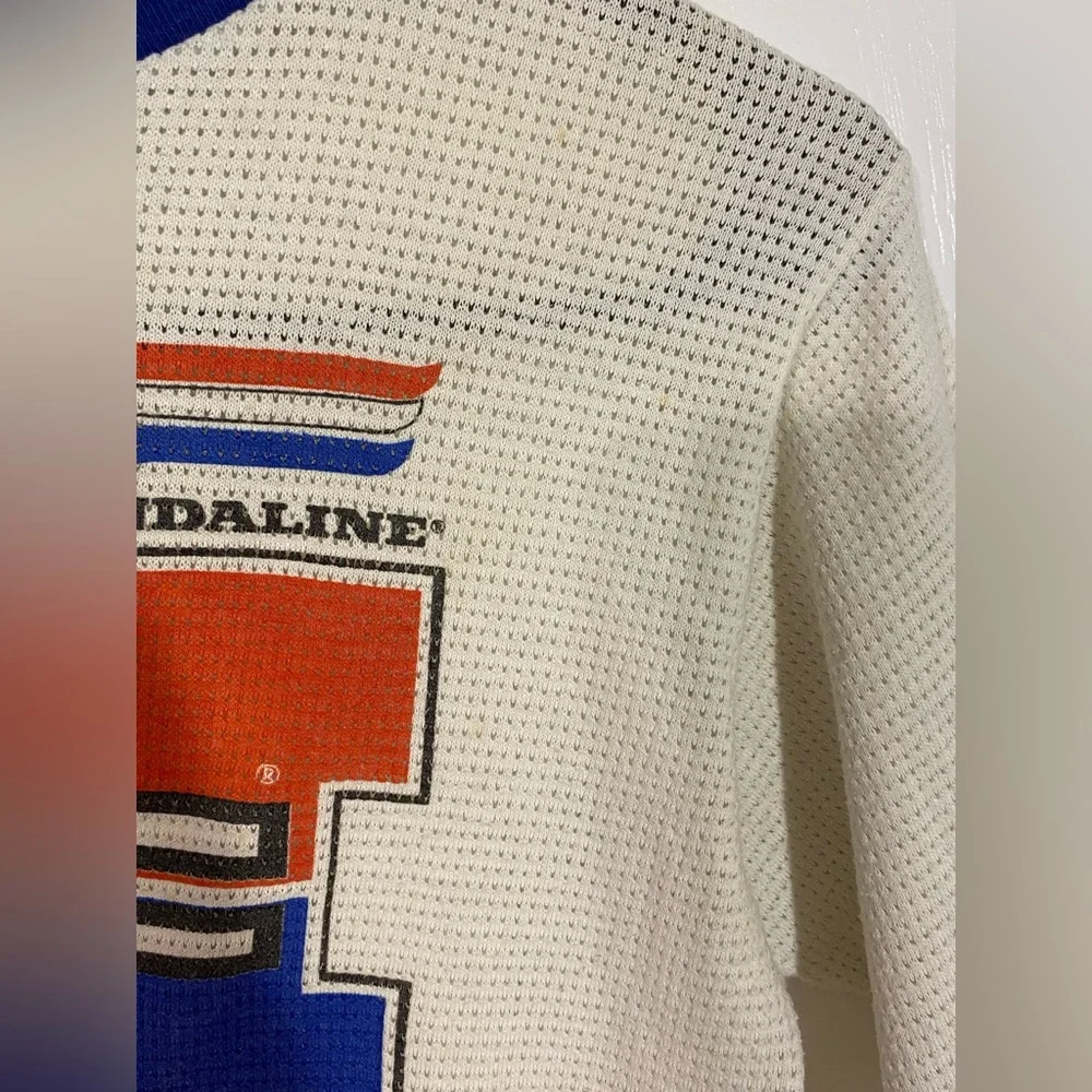 80s Hondaline Team Honda ATC Thermal Jersey USA MADE Vintage Youth Large